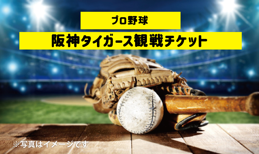 【大阪】プロ野球　阪神タイガース　観戦チケット