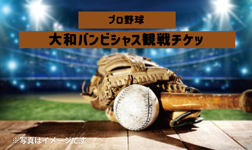 【奈良】プロ野球　大和バンビシャス　観戦チケット